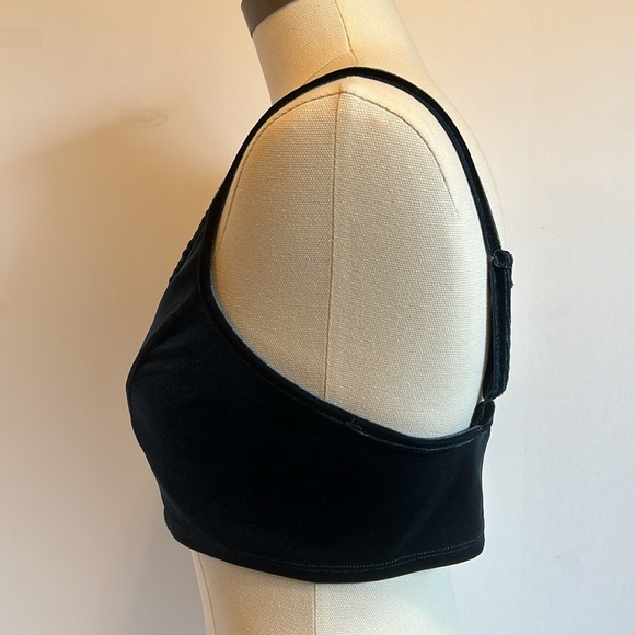 Altered State Teal Blue Velour Bralette Juniore Size XL - Picture 3 of 7
